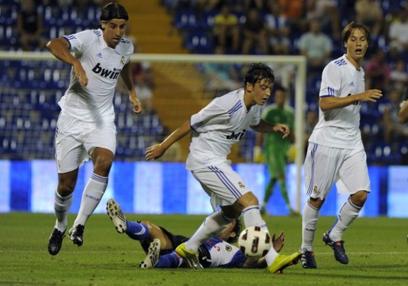 Khedira, Ozil and Canales